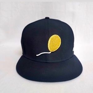 The Faction Gold Balloon snap back fitted cap. Essential head gear